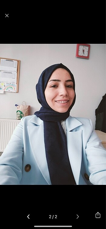 Trendyol & Milla Mavi blazer ceket