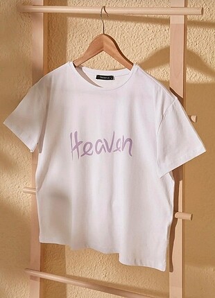 Heaven yazılı tshirt