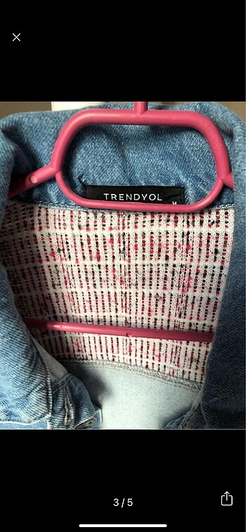 m Beden TRENDYOL DENİM CEKET