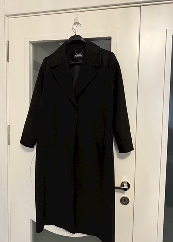 Siyah Uzun Klasik Kaban - Görsel 2