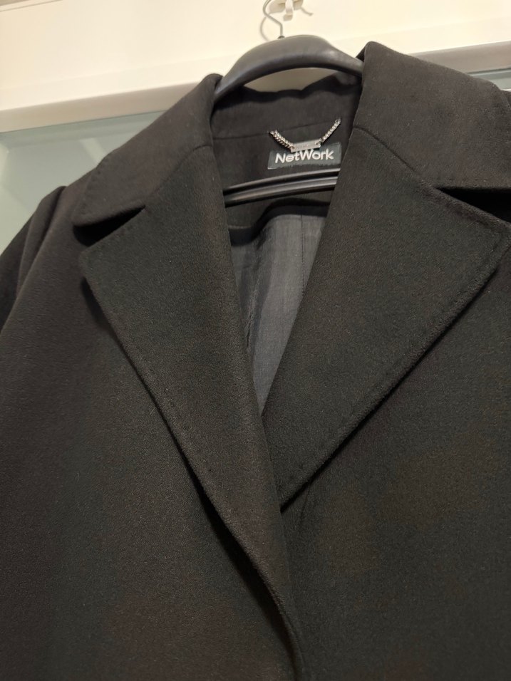 Siyah Uzun Klasik Kaban - Görsel 3