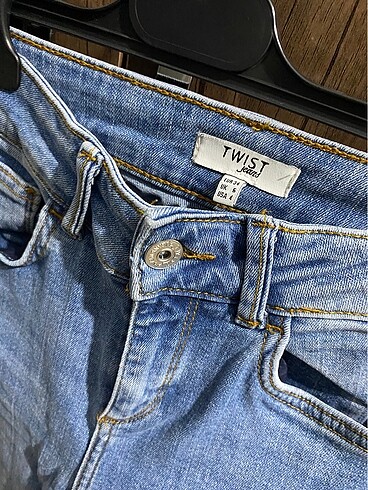 xs Beden Twist Jean Pantolon