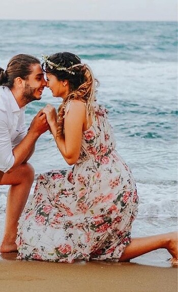 Trendyol & Milla Milla dış çekim elbisesi çiçekli bohem