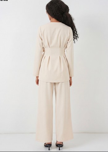 Kimono Pantolon Kumaş Takım - Görsel 3