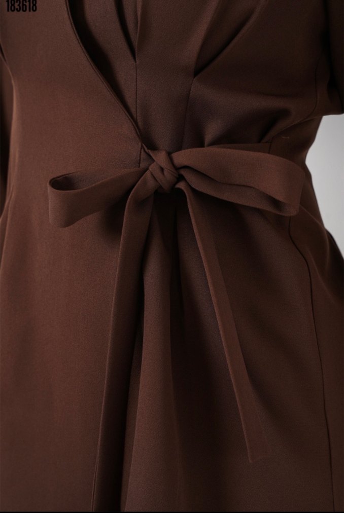 Kimono Pantolon Kumaş Takım - Görsel 4