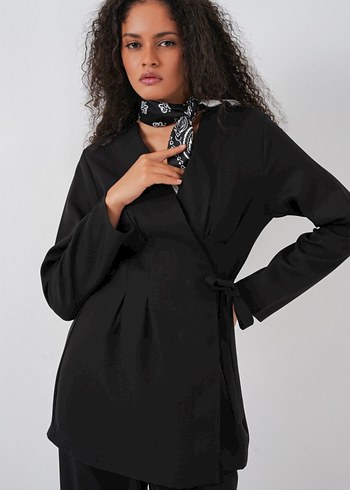 Kimono Pantolon Kumaş Takım - Görsel 3
