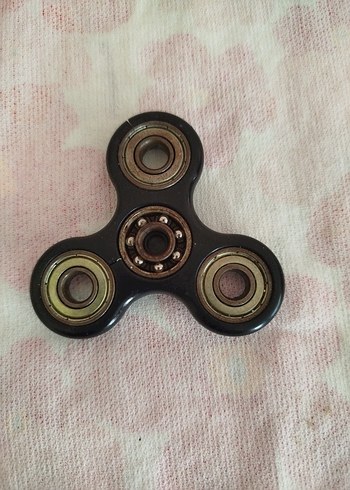 Siyah Üç Kollu Fidget Spinner - Görsel 3