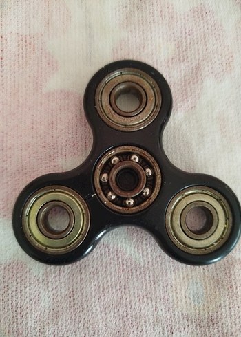 Siyah Üç Kollu Fidget Spinner - Görsel 4