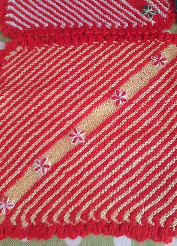 16 YA 16/17 E 17 EBATLARINDA ÖRGÜ PECETELER - Görsel 8