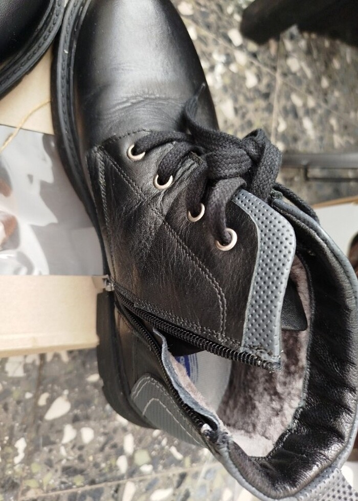 41  NUMARA HAKİKİ DERİ BOT - Görsel 5