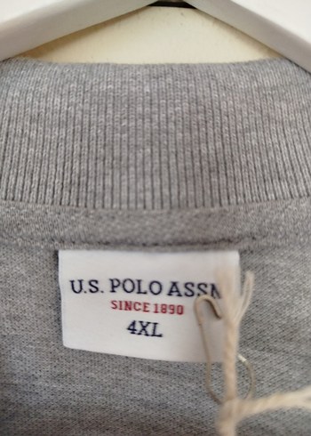 46 Beden gri Renk YENİ VE ETİKETLİ 4 XL ORJ.POLO ERKEK LAKOZ