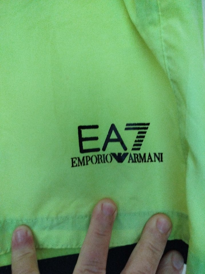 S Beden Sarı Erkek Deniz  Şortu Fermuarlı Cepli - Görsel 4