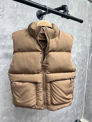 24-36 Ay Beden camel Renk Kız çocuk şişme yelek