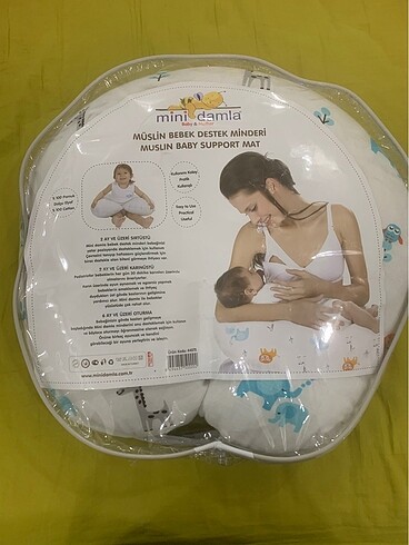 bebek oturma ve emzirme minderi