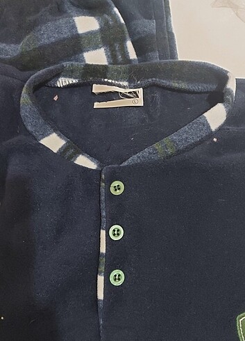 Erkek polar pijama takimi - Görsel 3