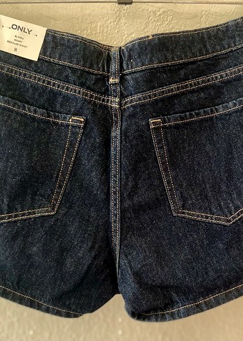 m Beden ONLY Mavi Denim Midi Boy Kadın Jean