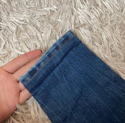 xs Beden mavi Renk Zara Kot Pantolon