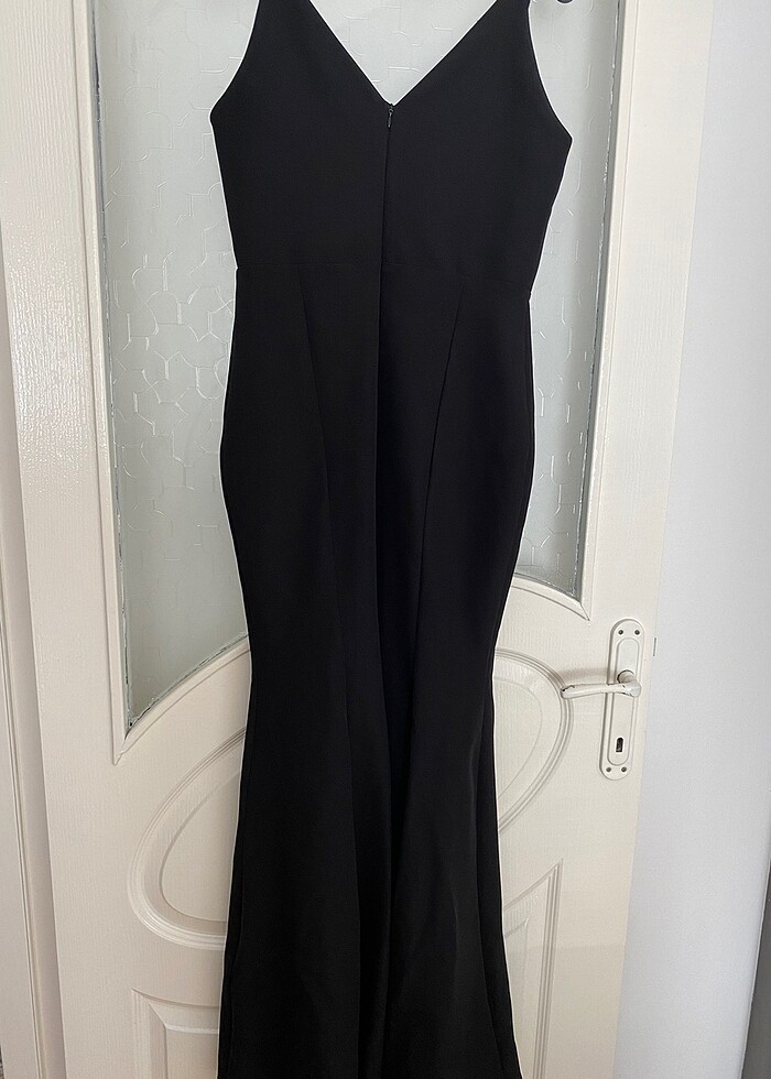 Balık uzun abiye - Görsel 3