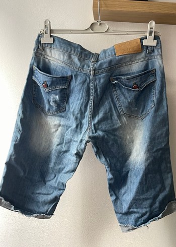 Orijinal Tommy Hilfiger Jean Şort - Görsel 6