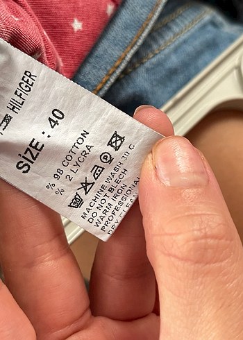 Orijinal Tommy Hilfiger Jean Şort - Görsel 9