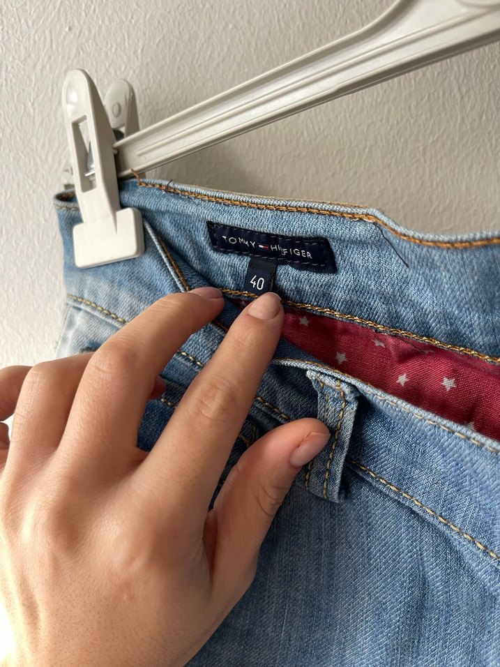 Orijinal Tommy Hilfiger Jean Şort - Görsel 3