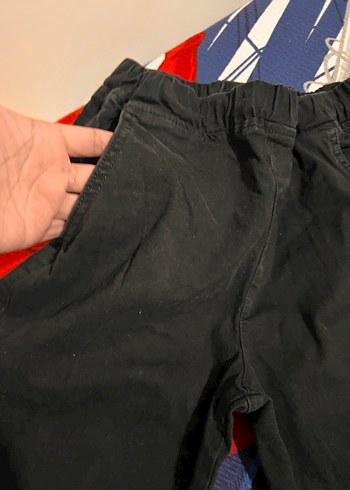 LC Waikiki Siyah kargo erkek cocuk Pantolon Fermuarlı
