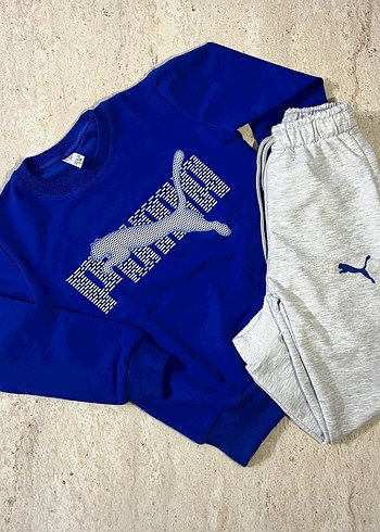 Baskılı Rahat Kesim Erkek Çocuk Eşofman Takımları - Görsel 7