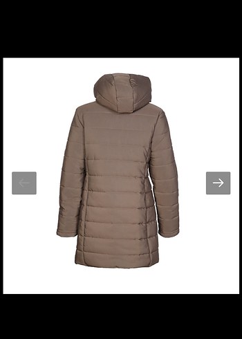 Hummel Bej Kadın Kürklü Kışlık Mont