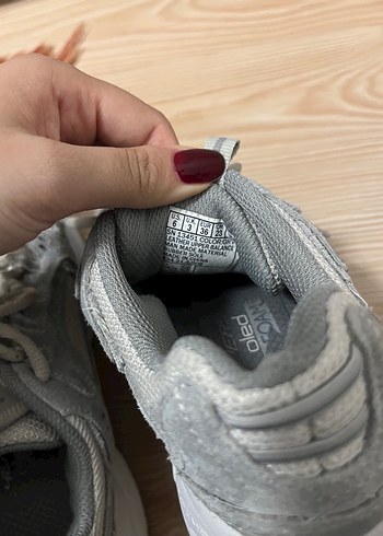 Gri Kadın Spor Ayakkabı Yılan Desenli - Görsel 7