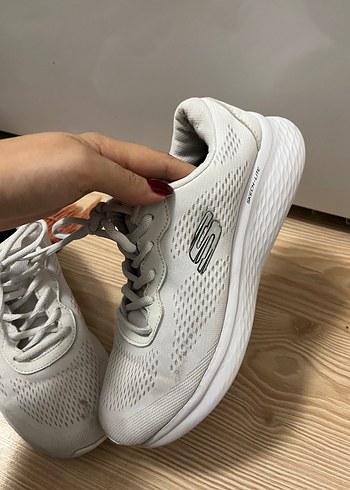 Beyaz Kadın Spor Ayakkabı - Görsel 3