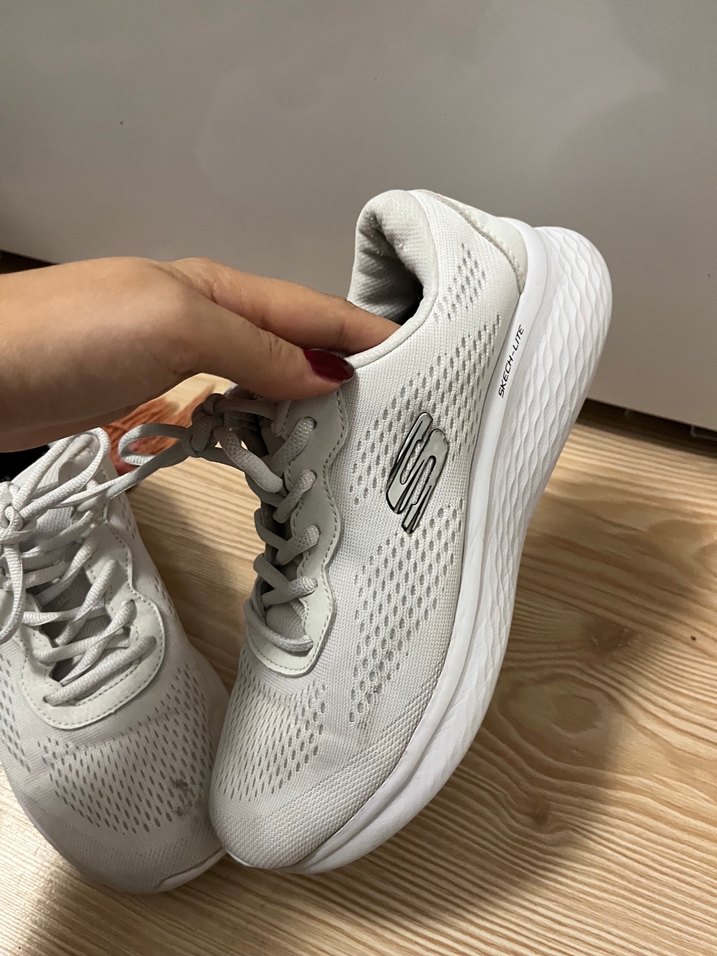 Beyaz Kadın Spor Ayakkabı - Görsel 3