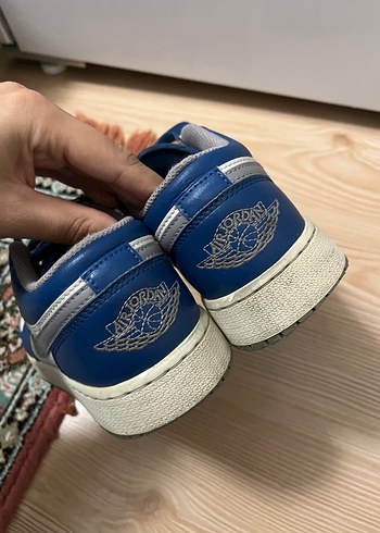 Kadın Lacivert Bağcıklı Denim Spor Ayakkabı - Görsel 6