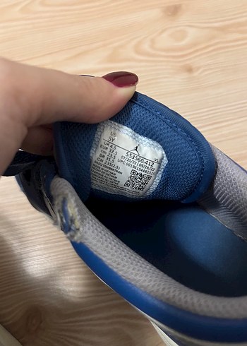 Kadın Lacivert Bağcıklı Denim Spor Ayakkabı - Görsel 7