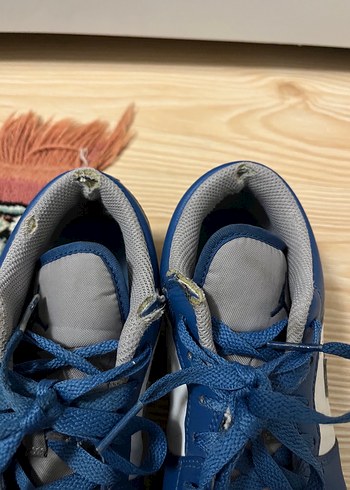 Kadın Lacivert Bağcıklı Denim Spor Ayakkabı - Görsel 5