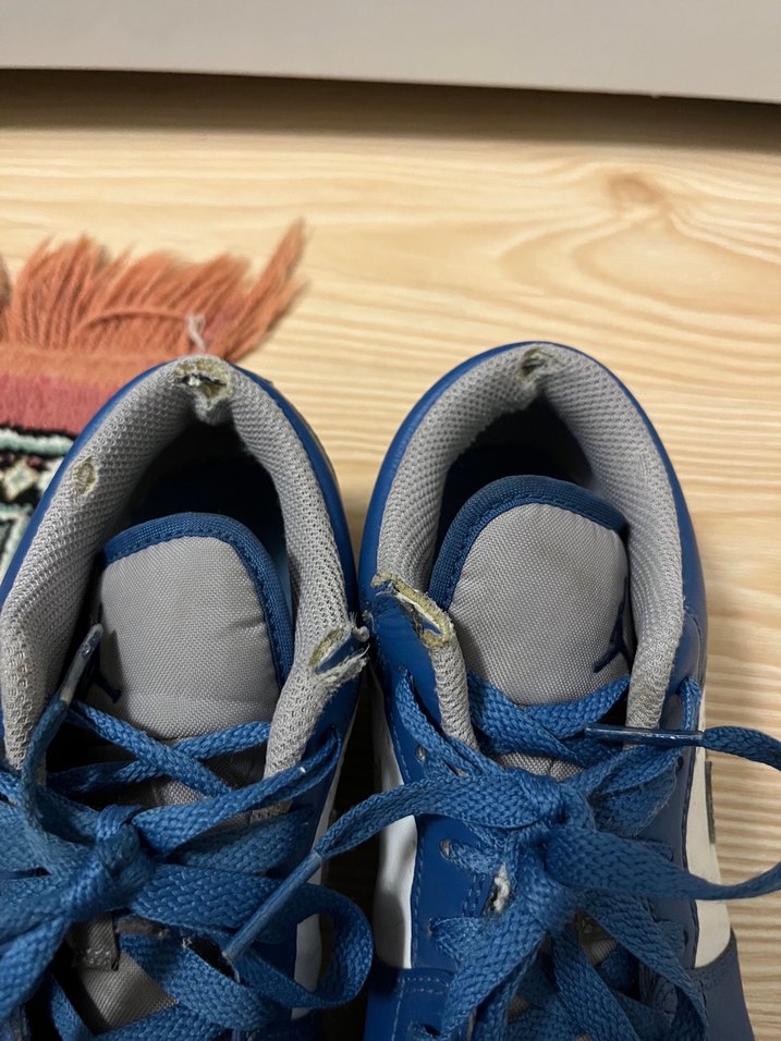 Kadın Lacivert Bağcıklı Denim Spor Ayakkabı - Görsel 5