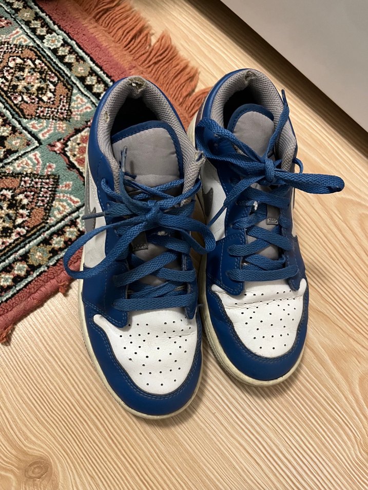 Kadın Lacivert Bağcıklı Denim Spor Ayakkabı - Görsel 2