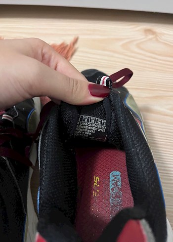 Bağcıklı Çok Renkli Kadın Spor Ayakkabı - Görsel 7