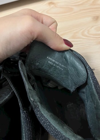 Erkek Siyah Bağcıklı Günlük Spor Bot - Görsel 6