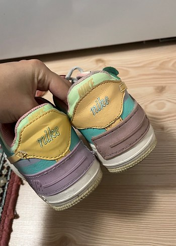 Kadın Çok Renkli Tie-Dye Platform Spor Ayakkabı - Görsel 5