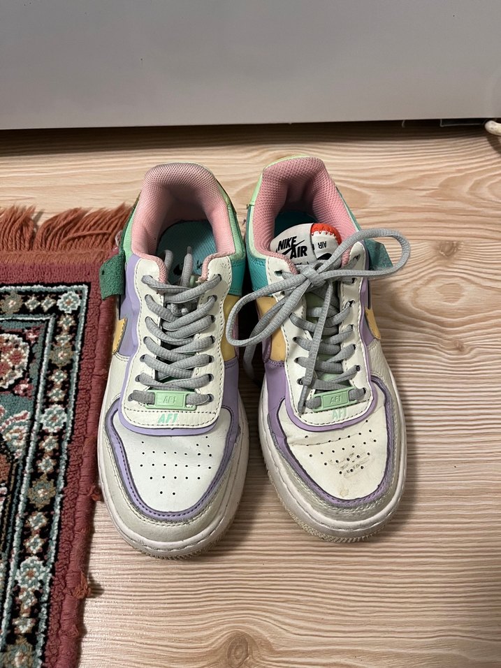 Kadın Çok Renkli Tie-Dye Platform Spor Ayakkabı - Görsel 2