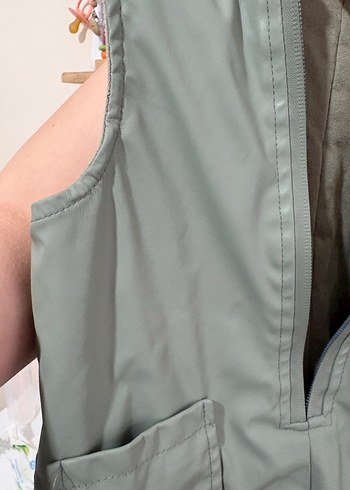 Kız Çocuk Askılı Bol Paça Tulum - Görsel 3