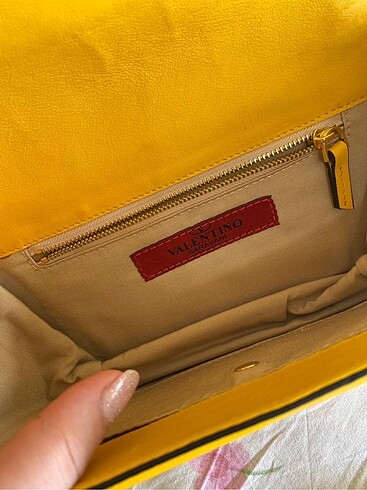  Beden sarı Renk Valentino çanta