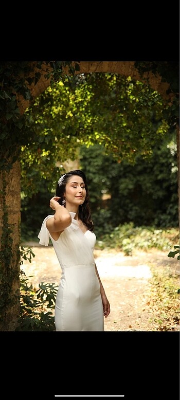 Nişan Saç Aksesuarı Ve Küpe