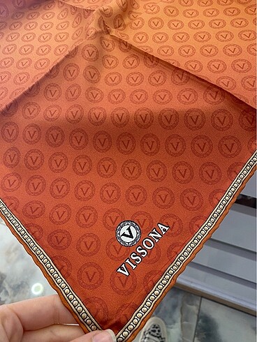 Diğer Vissona twill ipek eşarp