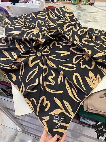 Vissona twill ipek eşarp