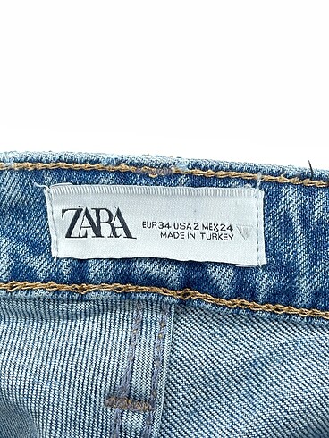 34 Beden mavi Renk Zara Jean / Kot %70 İndirimli.