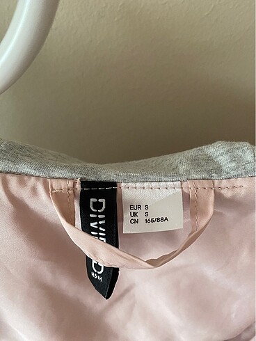 s Beden H&M Kadın Pembe Rüzgarlık