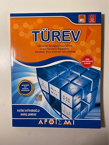 Apotemi Türev Soru bankası