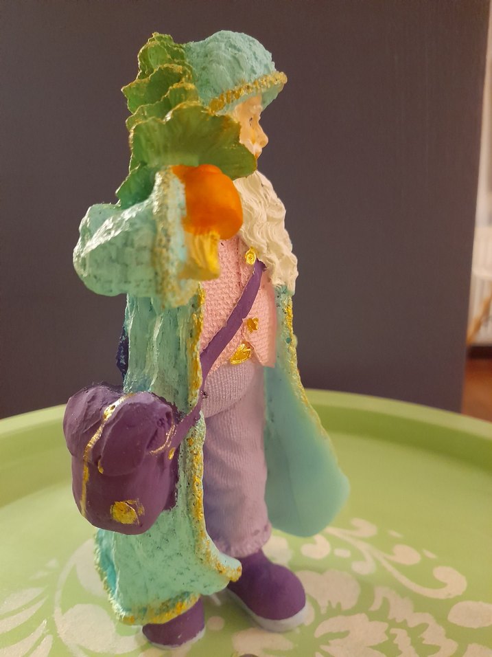 Turkuaz Renkli Pastel Figürin - Görsel 2