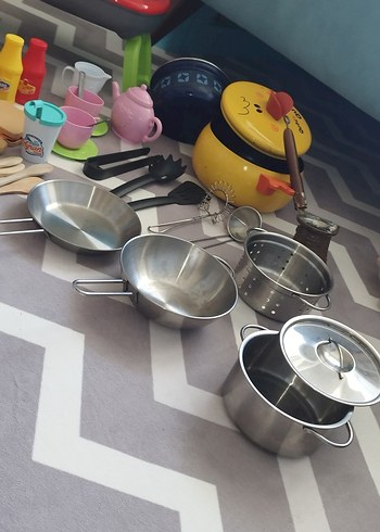 ikea oyuncak mutfak tencere - Görsel 5